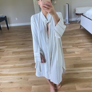 Beautiful along Halston Blouse